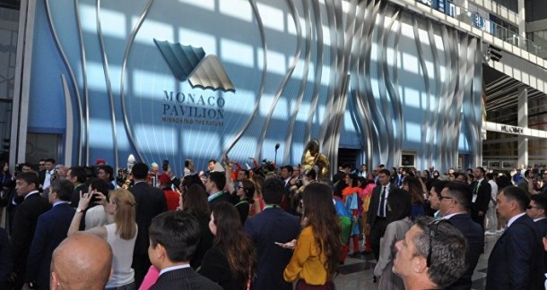 На территории EXPO 2017 прошла церемония открытия Национального дня Княжества Монако