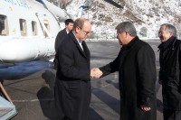 Визит Князя Монако Альбера II в Алматы. 04 ноября 2012г.