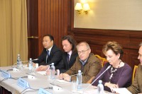 Пресс-конференция по случаю открытия Выставки "Эпоха Грейс Келли, Принцессы Монако". Астана, 01 ноября 2012г